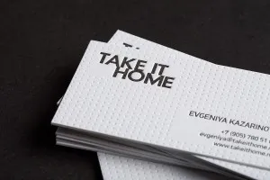 Card de „reparare de apartamente» Elaborare si fabricare