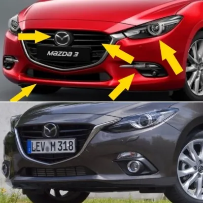 Toate Restilizarea mazda 3 înainte și după (după) Toate restilizată mazda 3 înainte și după