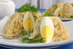 gelatina Aspic de pui