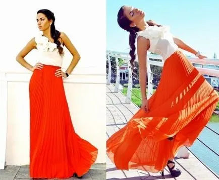 fusta plisata (plisată) (97 fotografii) 2017 lung, moda, midi, imagini alb, negru (midi) fusta plisata (plisse) (97 fotografii) 2017, moda, midi, imagini lungi alb, negru