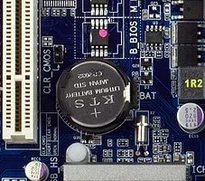 Înlocuirea BIOS-ului bateriei CR2032 (SMOS) de pe placa - bios setare