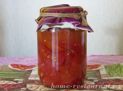 Pregătirile pentru rețetele de aur de iarnă de tomate