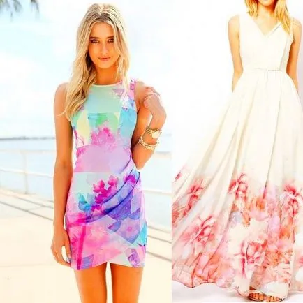veșmintelor feminine florale 2017 pentru fashioniste adevărat (2017) rochie florale Feminine 2017 pentru fashioniste adevărate