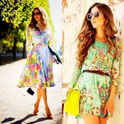 veșmintelor feminine florale 2017 pentru fashioniste adevărat (2017) rochie florale Feminine 2017 pentru fashioniste adevărate