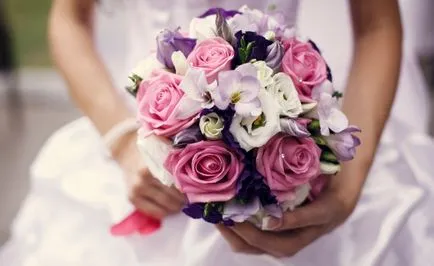 Buchet de trandafiri pentru mirese Buchet de trandafiri pentru mirese