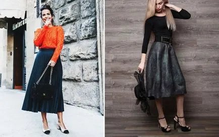 Din ceea ce sa poarte negru fusta lunga