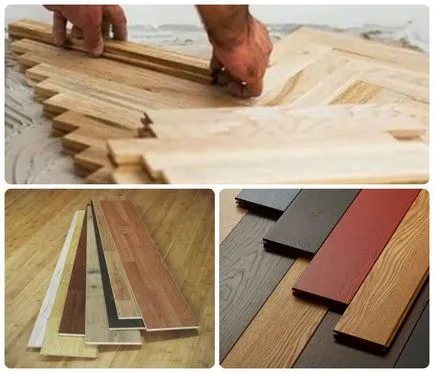 Ceea ce este diferit de parchet laminat