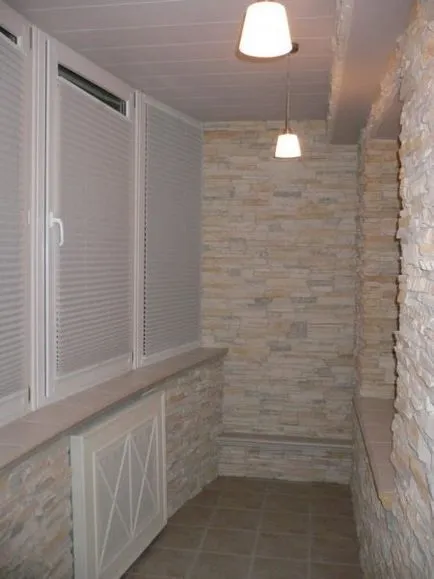 Cum de a decora interiorul balcon