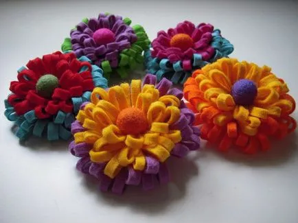 Ca de flori simțit