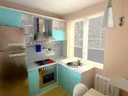 Hrușciov în design interior bucătărie