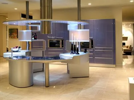 Bucătărie de design tech