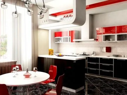 Bucătărie de design tech