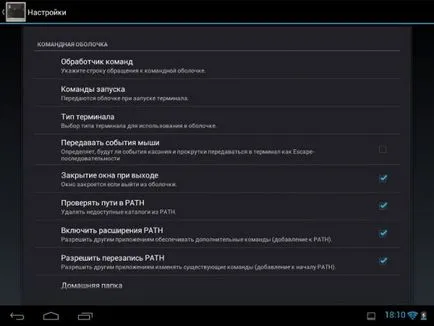 Emulator de terminal pentru care