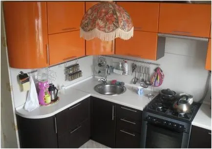 Hrușciov în design interior bucătărie Hrușciov în design interior bucătărie