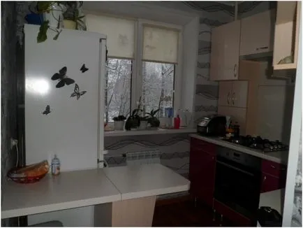 Hrușciov în design interior bucătărie Hrușciov în design interior bucătărie