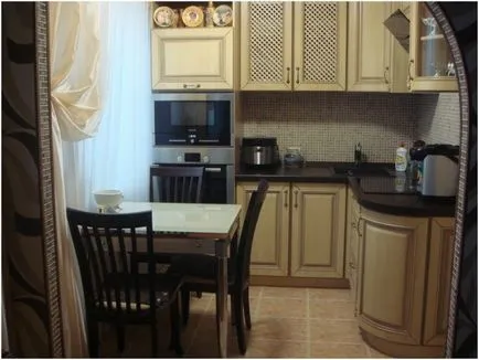 Hrușciov în design interior bucătărie Hrușciov în design interior bucătărie