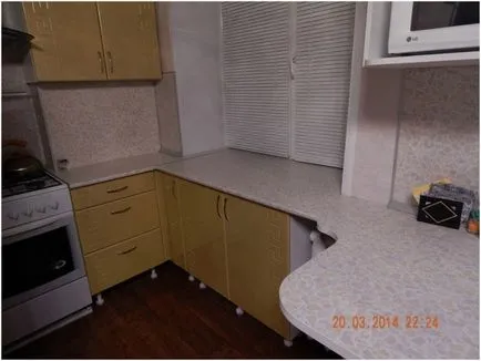 Hrușciov în design interior bucătărie Hrușciov în design interior bucătărie