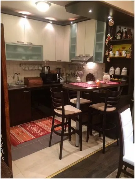 Hrușciov în design interior bucătărie Hrușciov în design interior bucătărie