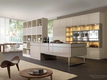 Bucătărie de design tech