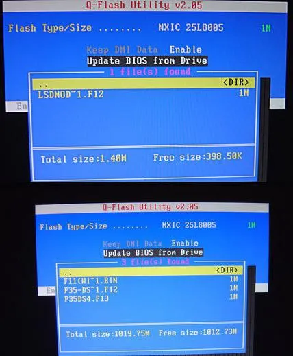 Cum să clipească bios pe gigabyte