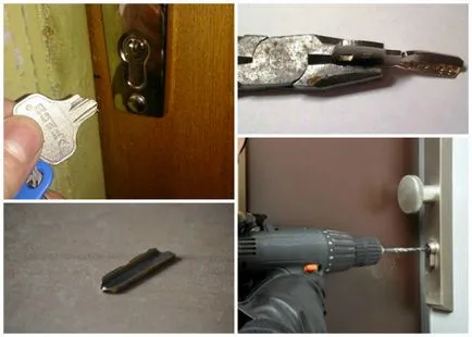 Cum de a deschide o blocare rupt ei înșiși