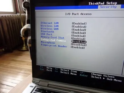 Laptop cum să dezactivați microfonul