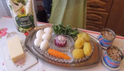Cum de a decora o mimoza salata Cum de a decora o mimoza salata
