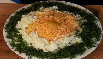 Cum de a decora o mimoza salata Cum de a decora o mimoza salata