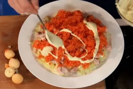 Cum de a decora o mimoza salata Cum de a decora o mimoza salata