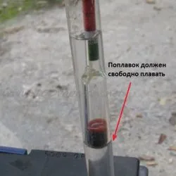 Cum se verifică densitatea bateriei Cum se verifică densitatea bateriei