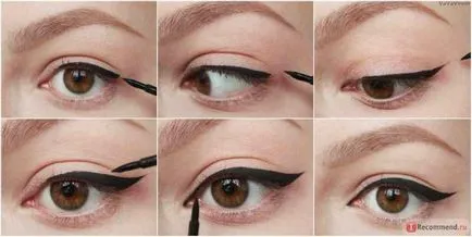 Cum să elaboreze o săgeată creion de ochi