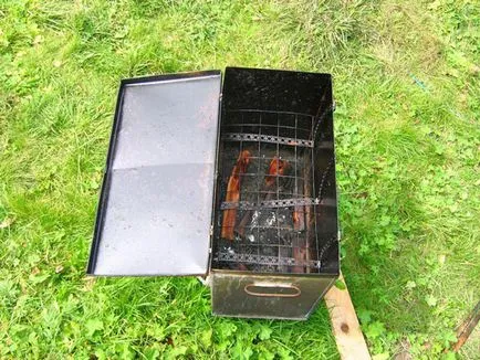 Smokehouse afumat desenele sale mâini