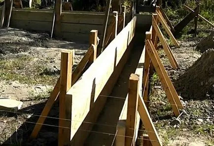 Cofraje pentru fundație cu propriile sale mâini Cofraje pentru fundație cu propriile sale mâini