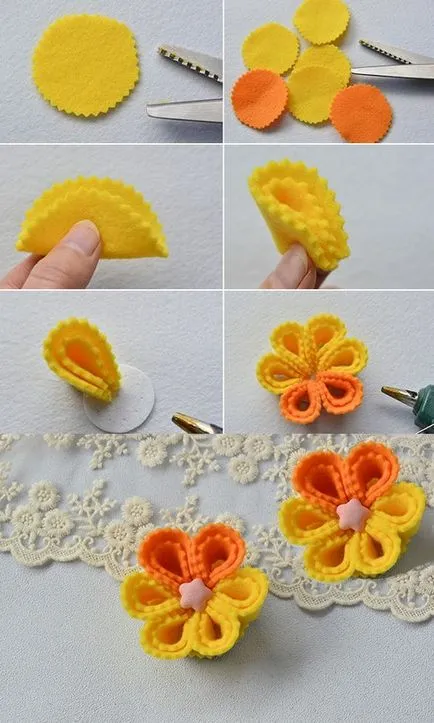 Ca de flori simțit Ca de flori simțit