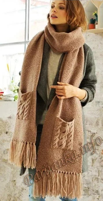 Cum să tricot eșarfe