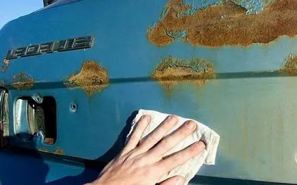 Cum de a elimina rugina din organism auto Cum de a elimina rugina din organism auto