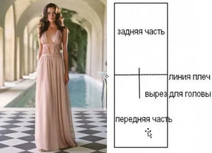 Cum să coase o rochie cu propriile lor mâini lungi