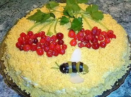 Cum de a decora o mimoza salata