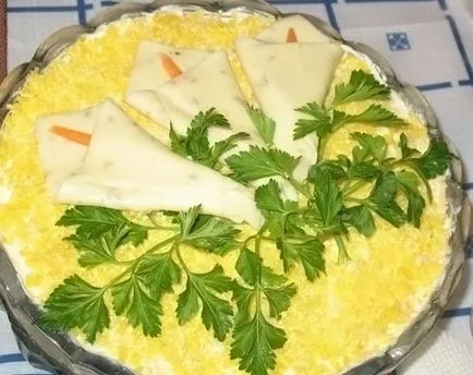 Cum de a decora o mimoza salata