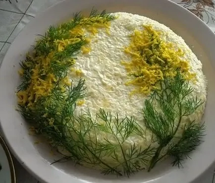 Cum de a decora o mimoza salata