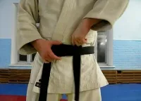 centura de karate ca cravată centura de karate ca cravată