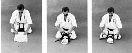 centura de karate ca cravată centura de karate ca cravată