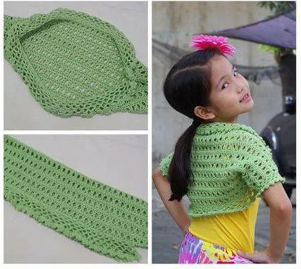 Cum să Knit schema de croșetat Bolero Cum să Knit schema de croșetat Bolero