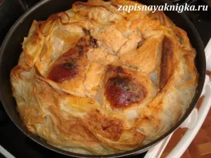 Pui într-o pita cu pui