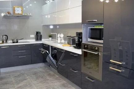 Bucătărie de design tech