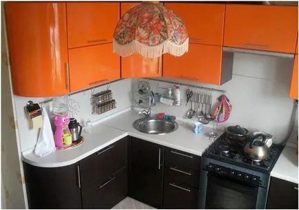 Hrușciov în design interior bucătărie Hrușciov în design interior bucătărie