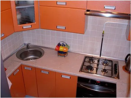 Hrușciov în design interior bucătărie Hrușciov în design interior bucătărie