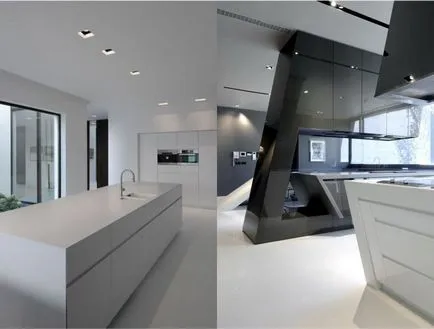 Bucătărie de design tech