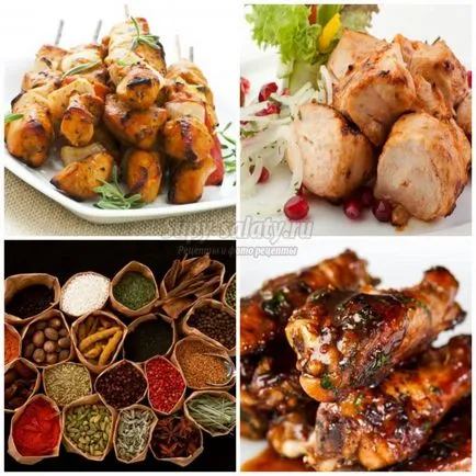 marinați Delicious pentru pui