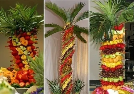 Cât de frumos tăiate de fructe pe masa Cât de frumos tăiate de fructe pe masa